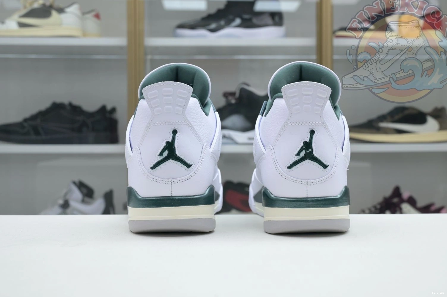4 Oxidized Air Jordan Green 0807